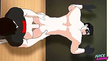 Juice Anime: Muscle Hunk Hentai Moaning