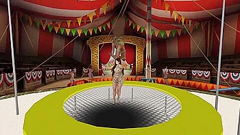 May 2021 - Highwire Circus Act With Path Paramount Players Sl