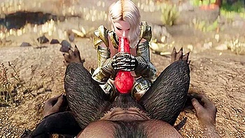 Elf Sluty Warrior Fucked By A Big Werewolf 1