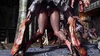 Personal Slut Hole In Fishnet For Gargoyles 1.5