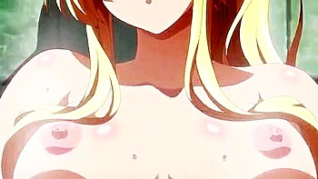 While both hands are restrained by the old man, he thrusts deep into her throat and cums inside her.