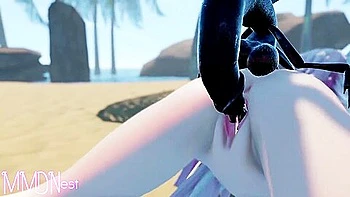 Beach And Insects (by Mmdnest)