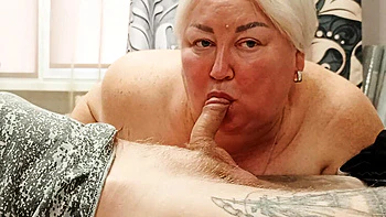 Stepmom Zona901 Deep Throat Blowjob & Cum Swallow