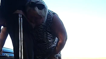 Zona901 Pissing in Nature MILF Deep Throat Blowjob and Cum Swallow