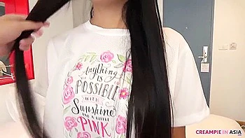 Cute Thai Girl Brings The Heat While Riding Dick