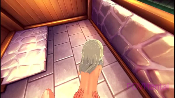 (Trap) Elf maid helps you wash