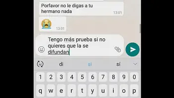 My unfaithful sister-in-law's whore gives me everything on WhatsApp