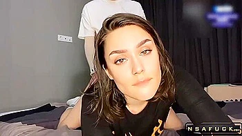 Steamy Student 18+ Gives Oral And Rides Penis