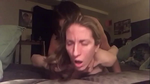 Rough fuck to wake her up