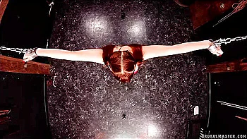 Whipped and crying slave