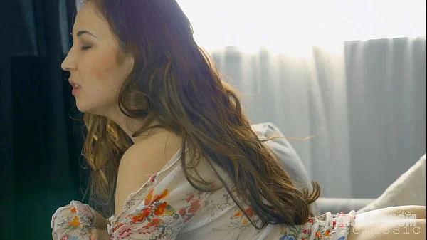 Sensual big boobs milf suck young dick then fucked on sofa