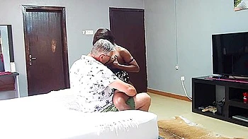 Stepdaughter And Stepdad Share A Cumkiss After An Intense Hot Steamy Session