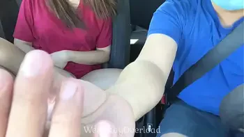 Bestfriend Finger My Wet Pussy Inside His Car Until Orgasm