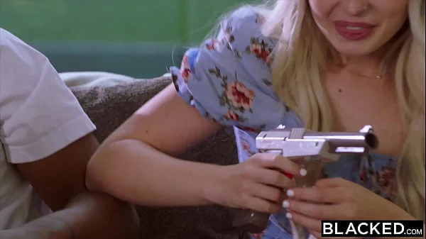 BLACKED BBC-Hungry tiny Blonde gets creampied by roommate