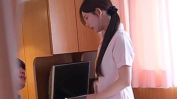 An Intimate Documentary Of An Abnormal Sexual Desire Treatment Center: Akari-san, The White-coated Angel Who Accepts All Of Your Ejaculation-addicted, Out-of-control Dicks - Tsumugi Akari