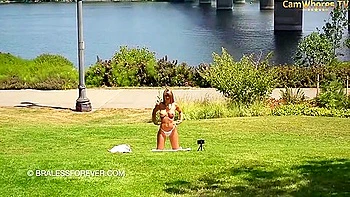 Bitchinbubba Bralessforever Rocky Sunbathing