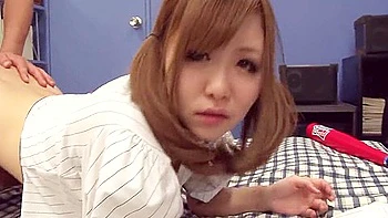 Hottie Gets Pussy Fingered Before Riding A Huge Cock