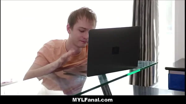 Big Tits MILF Teacher Lilian Stone Anal Fucked By Young Student Alex Jett After Seeing Her Cam Show