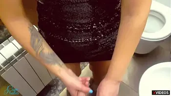 PLEEEEEESE CUM IN MY PANTIES BEFORE THE NIGHT CLUB 