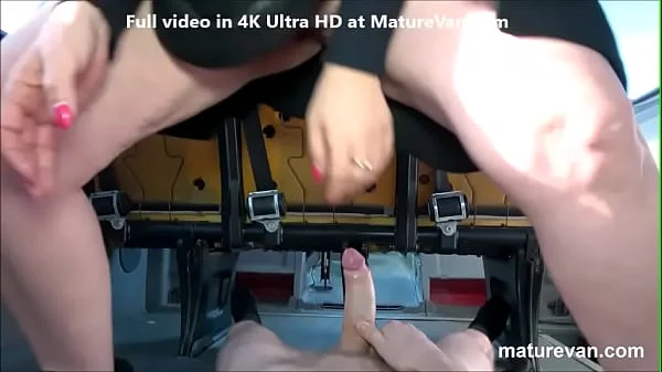 Hot granny wants young cock at MatureVan