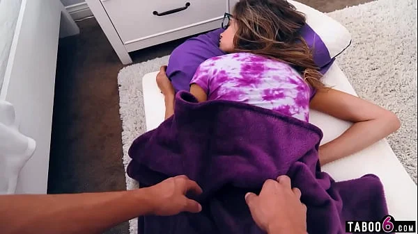 could not leave his tight teen stepsister Kyler Quinn alone