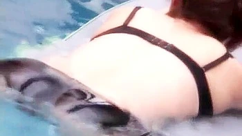 Hottest Japanese whore in Fabulous Shower, Lingerie JAV scene