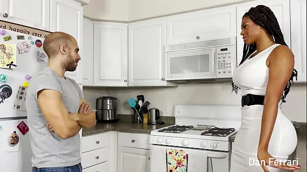 Creampie and cheating on wife with Halle Hayes