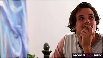 Naughty Horny Milf India Summer & Tysen Rich Ride Stepons Dick Together