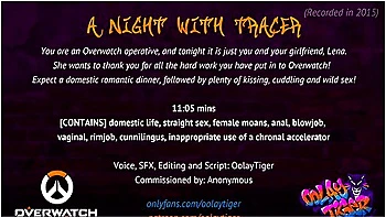 [overwatch] A Night With Tracer Erotic Audio Play By Oolay-tiger