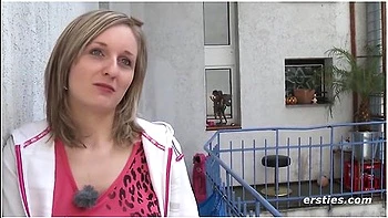 Blonde Baker Alexa Loves To Knead Herself