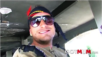 Shalimare A Skinny Brunette Is Jerked In Face Hard By A Man