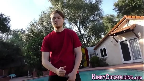 Blonde teen gets gangbanged by bbcs