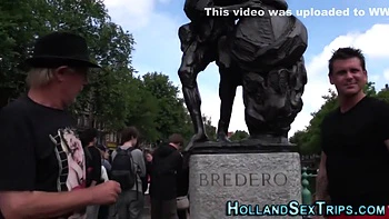 Tongued Dutch Prostitute Pounded