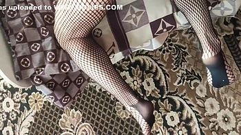 Oral Sex And Hairy Pussy Fuck In Catsuit