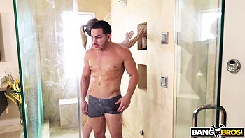 Fucking The Stepson In The Shower