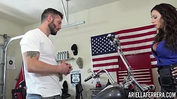 Ariella Ferrera in Fuck Me and Fix Bike! Clip#1