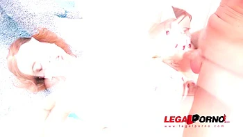 Lilit Sweet swallows three loads after anal fucking & DP SZ