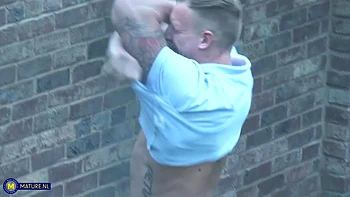 Horny Uk Housewife Fucks Her Big Cock Neighbour