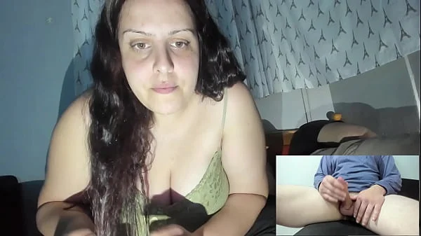 Naughty Wife Watching Random Guy Stroking While Her Husband Rest Next to Her