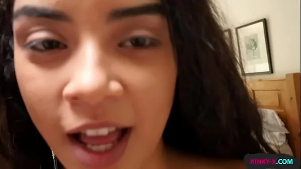 My stepsister rode me like a cowgirl and made me cum right in her mouth - Maya Bijou