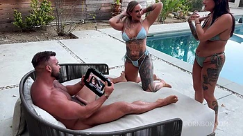 Bts With Ryder Mercedes & Stephanie Love