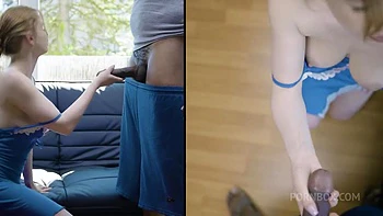 Lena Rides Like Crazy On The Bbc & Mouth Full Of Cum