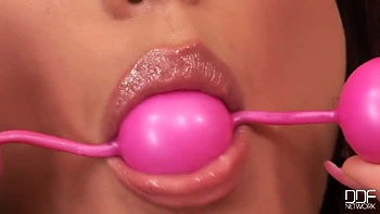 Nestling with her Toy