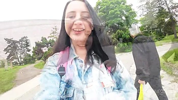 Eva Brooks Is Cum Slut Who Expose Her Self In Public