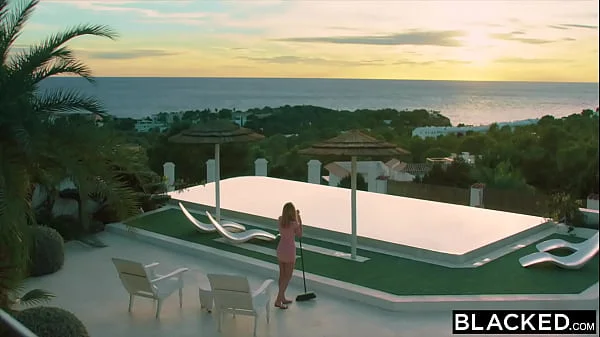 BLACKED BBC-loving Busty Blonde seduces handsome stranger