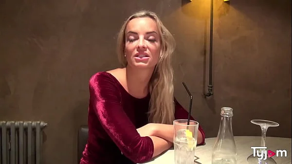 Stunning vegan blonde Victoria Pure wants to open a restaurant and gets fucked in the ass