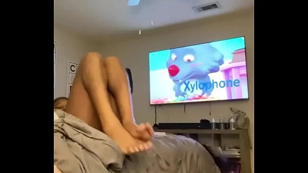 Fucking on her best friend bed