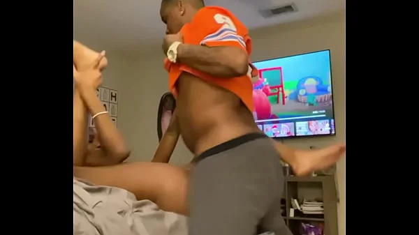 Fucking on her best friend bed