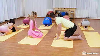 Veronica Leal Yoga Class - Reality Public Sex With Young 18yo Brunette