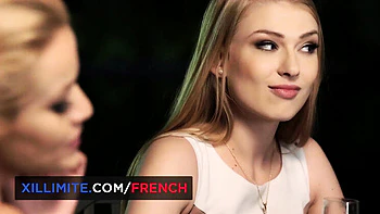 Blonde Office Orgy: Double Penetration Foursome with Charlie Dean & Cherry Kiss